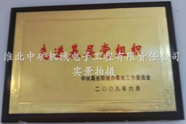 2008年度先進基層黨組織